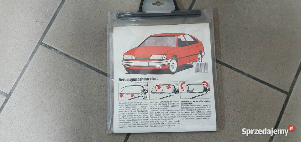 Zapasowa wymienna szyba przednia w nagłych Łódź