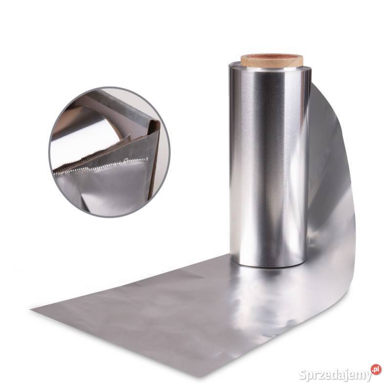 Folia Aluminiowa na Rolce 40mic do Fajki Wodnej Łódź sprzedam