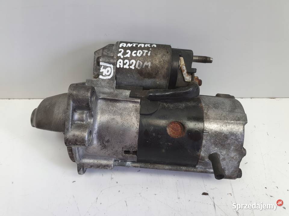 ROZRUSZNIK Opel Antara 22 CDTI ROZRUSZNIK Układ elektryczny silnika Rudka