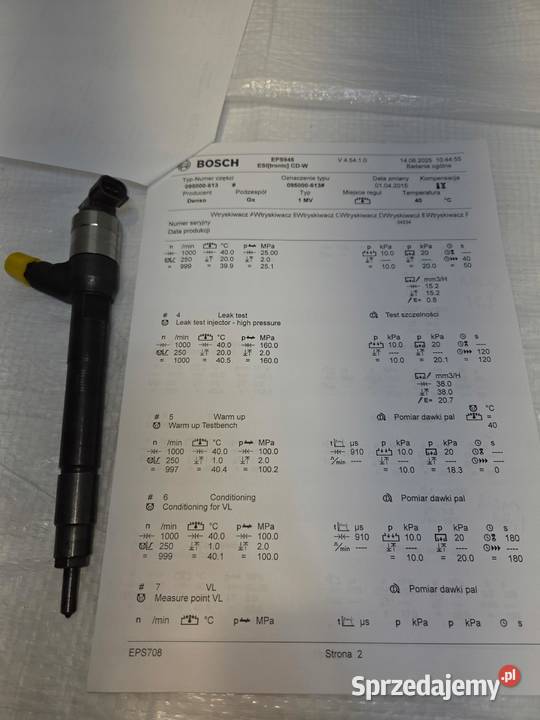 WTRYSK WTRYSKIWACZ OPEL ASTRA K J INSIGNIA