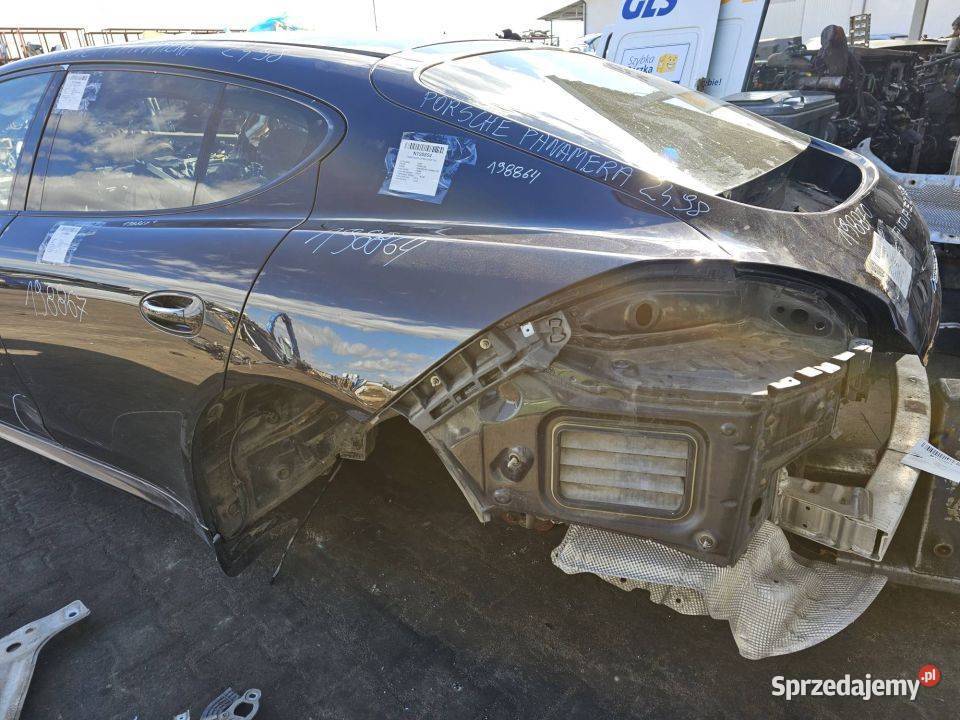 ĆWIARTKA BŁOTNIK LEWY TYŁ PORSCHE PANAMERA TURBO sprzedam