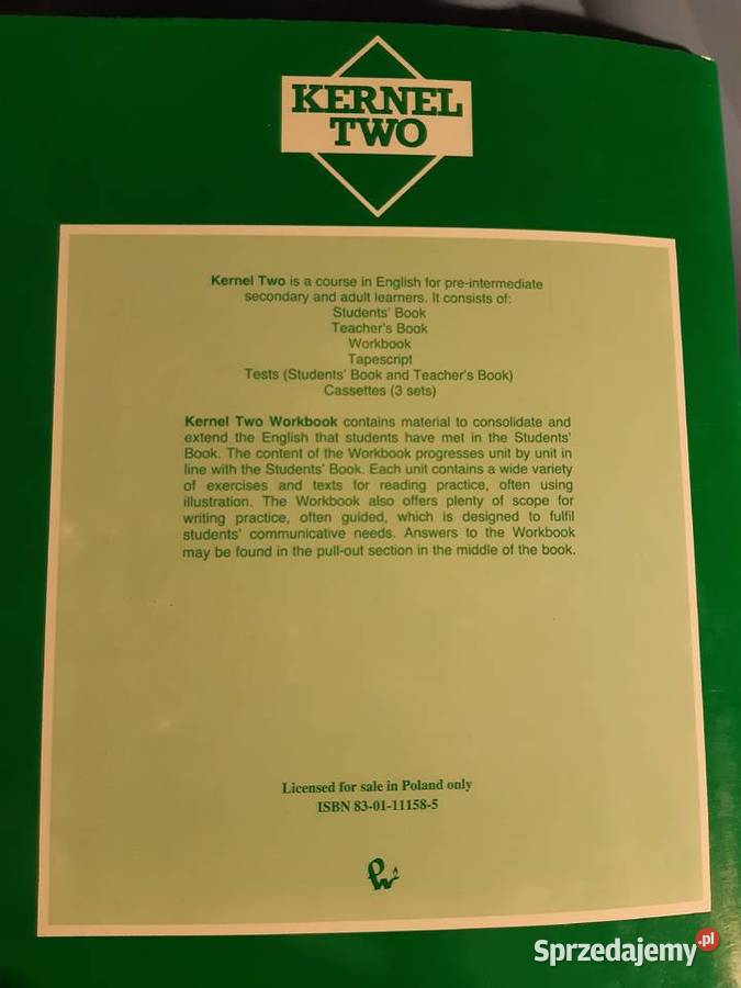 Kernel Two Workbook Książki do nauki języka obcego