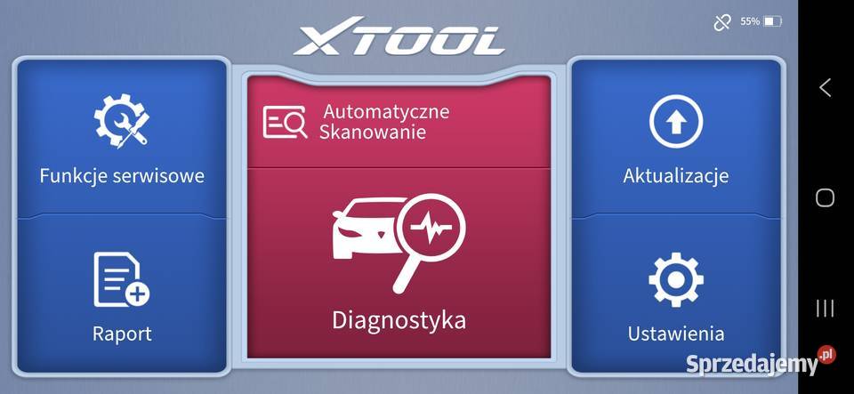 Tester diagnostyczny Interfejs Xtool Anyscan Piotrków Trybunalski sprzedam
