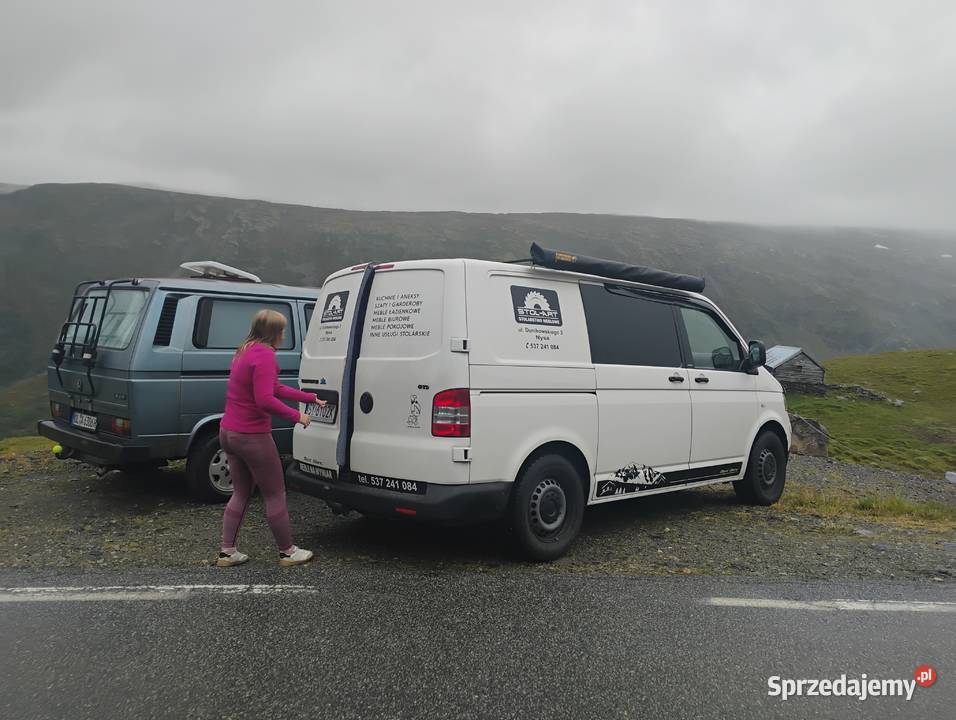 Kamper transporter t5 kamera cofania opolskie Nysa