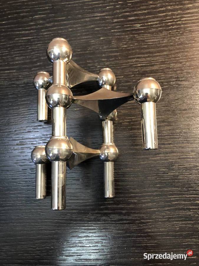 Świecznik chrom Nagel 3 moduły Warszawa