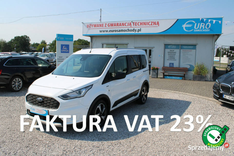 Ford Transit Connect 15 EcoBlue 120 Active netto nieuszkodzony mazowieckie Warszawa