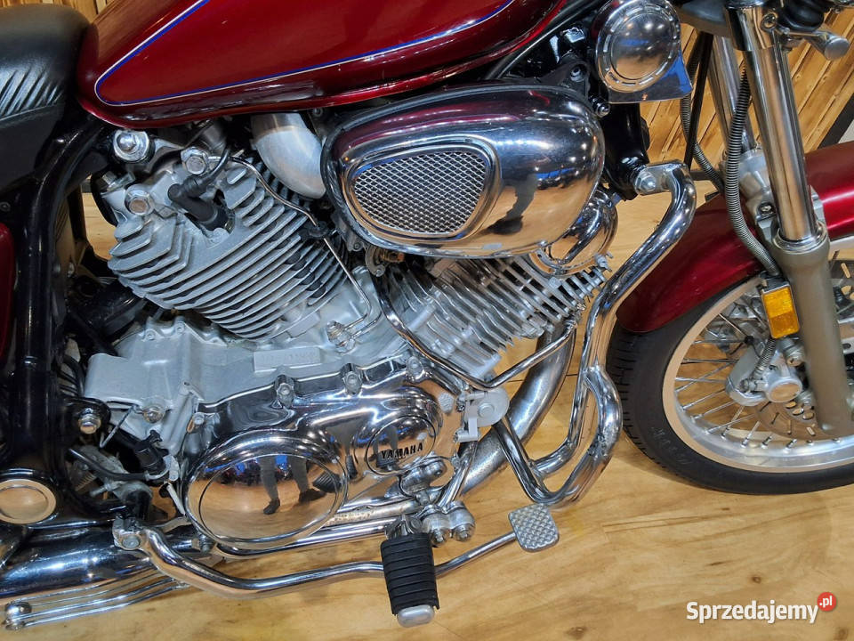 Yamaha Virago Ładne brzmienie ŁADNA w pięknych elektryczny starter wielkopolskie Bicz
