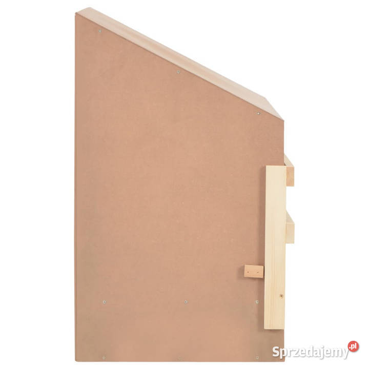 Gniazdo kur 3 przegrody 93x40x65 lite drewno