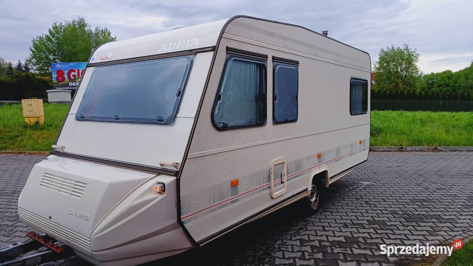 przyczepa kempingowa campingowa kemping OKAZJA Adria Międzybrodzie Bialskie sprzedam