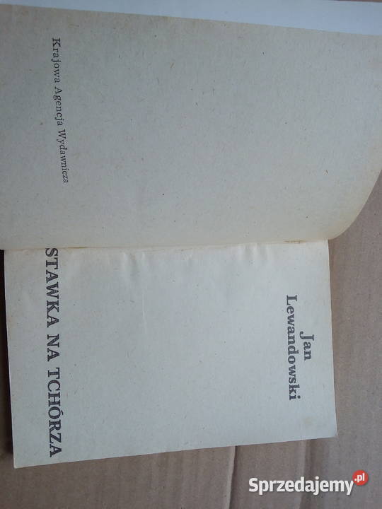 Stawka na tchórza Jan Lewandowski Sokółka