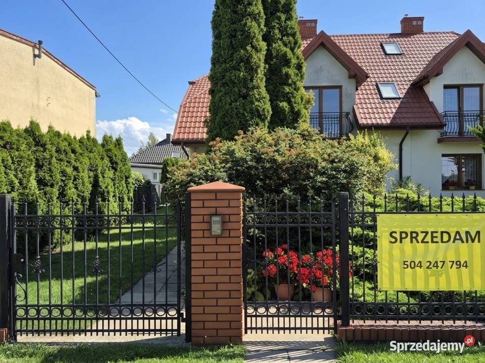 Dom bliźniak 125m2 Konstantynów Łódzki Działka sprzedam