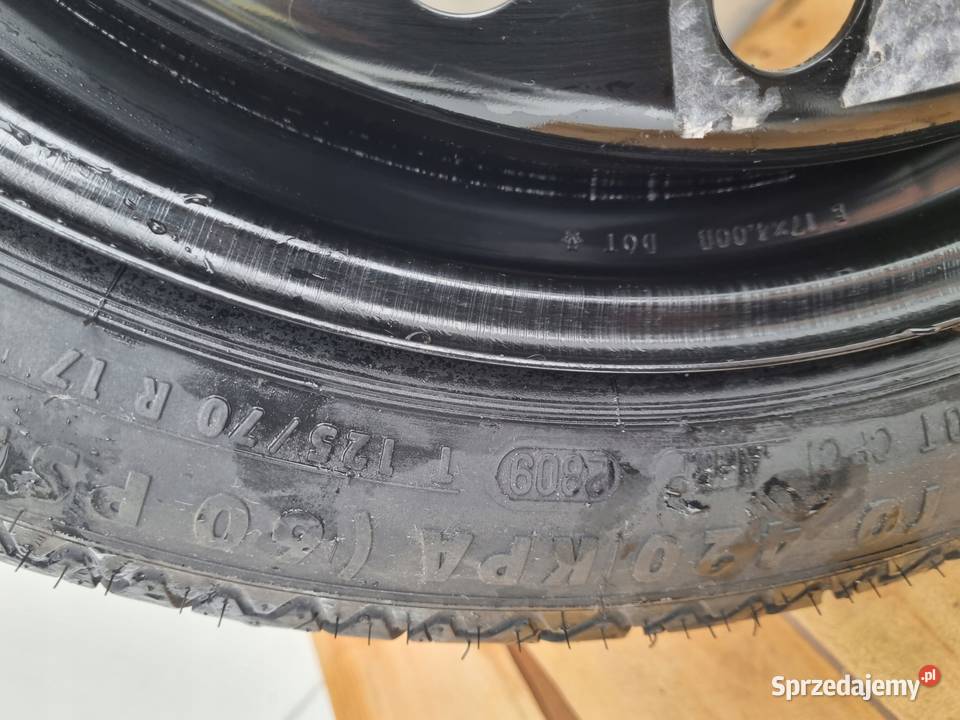 KOŁO DOJAZDOWE Opel Insignia A dojazdówka 12570 lubelskie Chełm