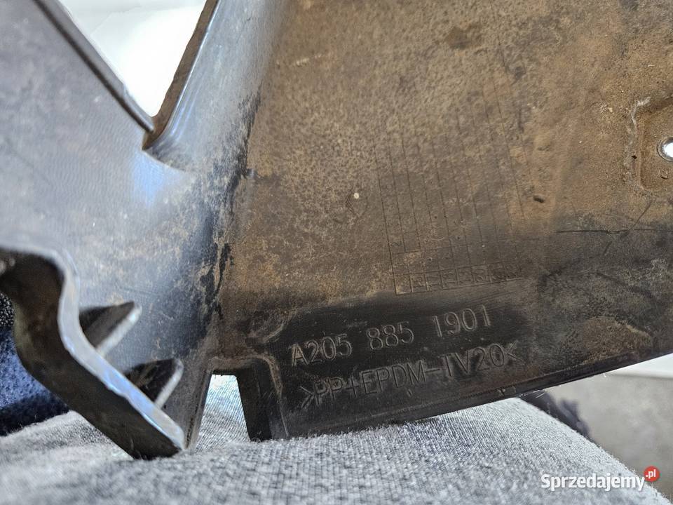 MERCEDES W205 LIFT ŚLIZG LEWY ZDERZAKA PRZÓD Międzychód sprzedam