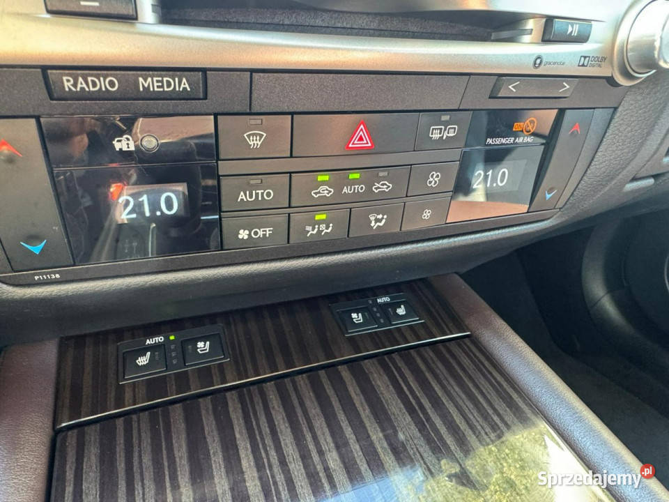 Lexus GS 20t skóra wentylowane fotele ideał IV elektryczne lusterka GS śląskie