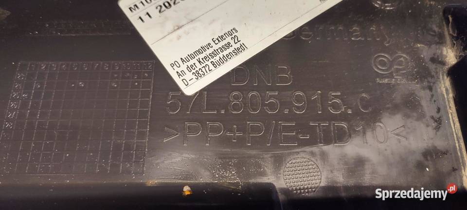 VW TAYRON ZDERZAK PRZÓD RLINE 2025 LP5J osobowe Części samochodowe sprzedam