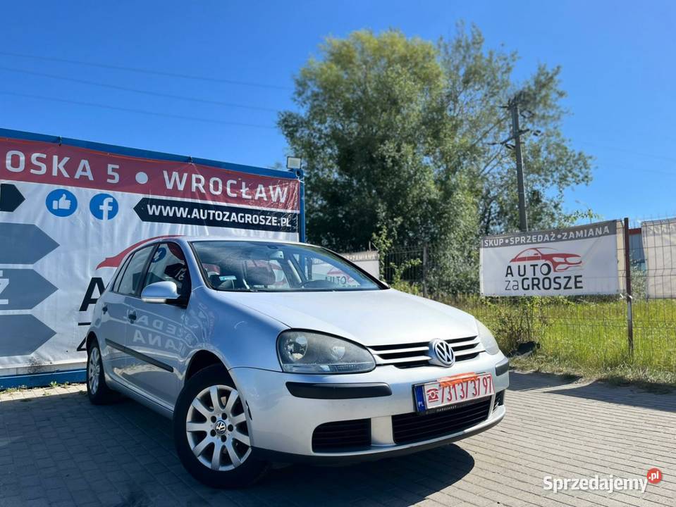 Volkswagen Golf V 14 Benzyna Alufelgi Zadbany Wrocław