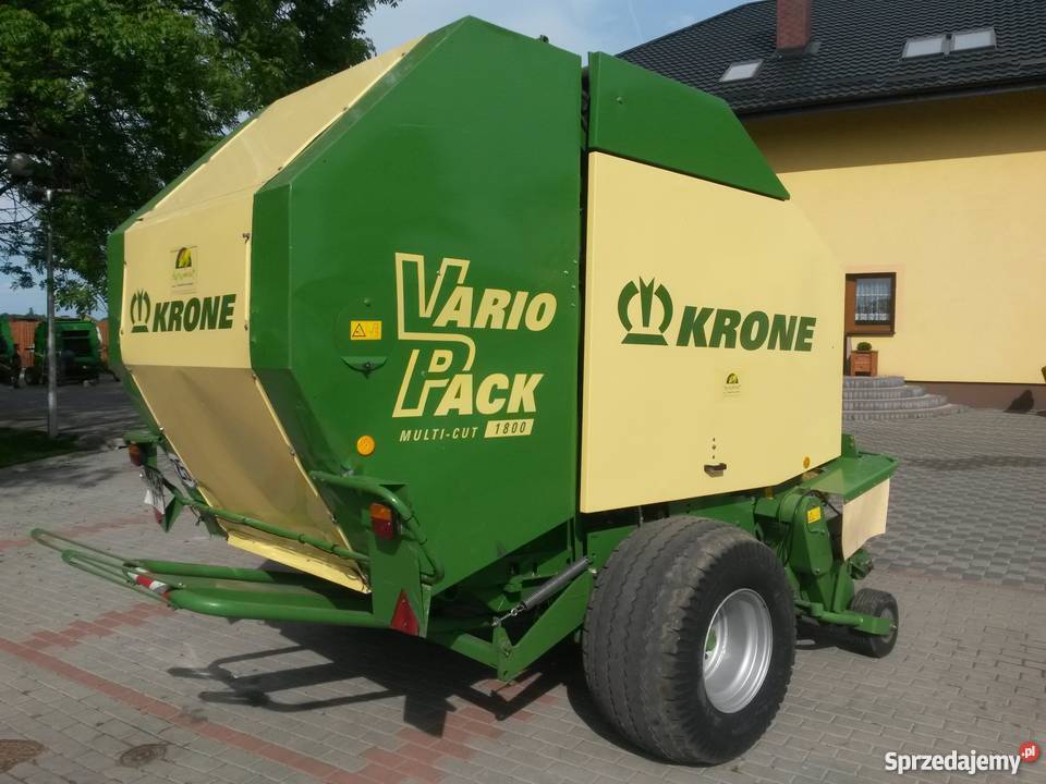 PRASA KRONE VARIO PACK 1800 NOWA ROTOR 17X NOZE Lipno