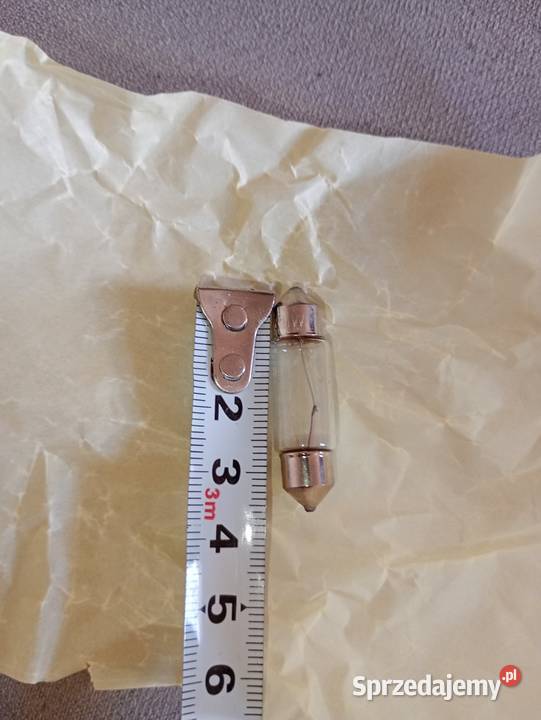 C10W 12V GK biała żarówka nowe 6 komplet