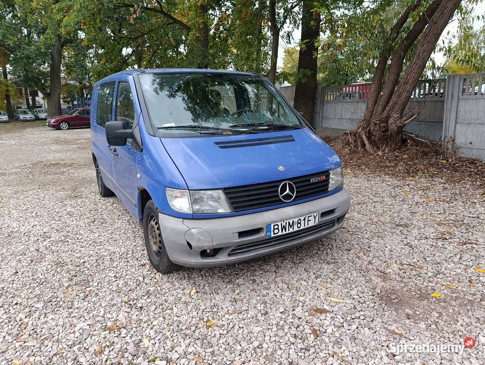 MERCEDES VITO 22 CDI 2002 sprawny nieuszkodzony Warszawa