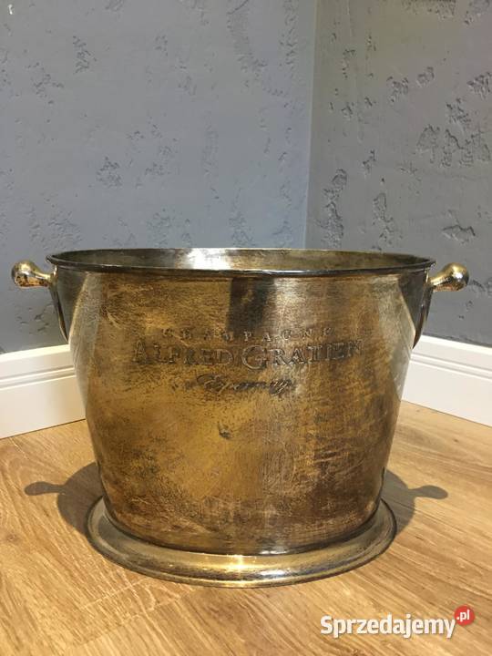 Szampaniera Alfred Gratien Espernay plater Pruszków