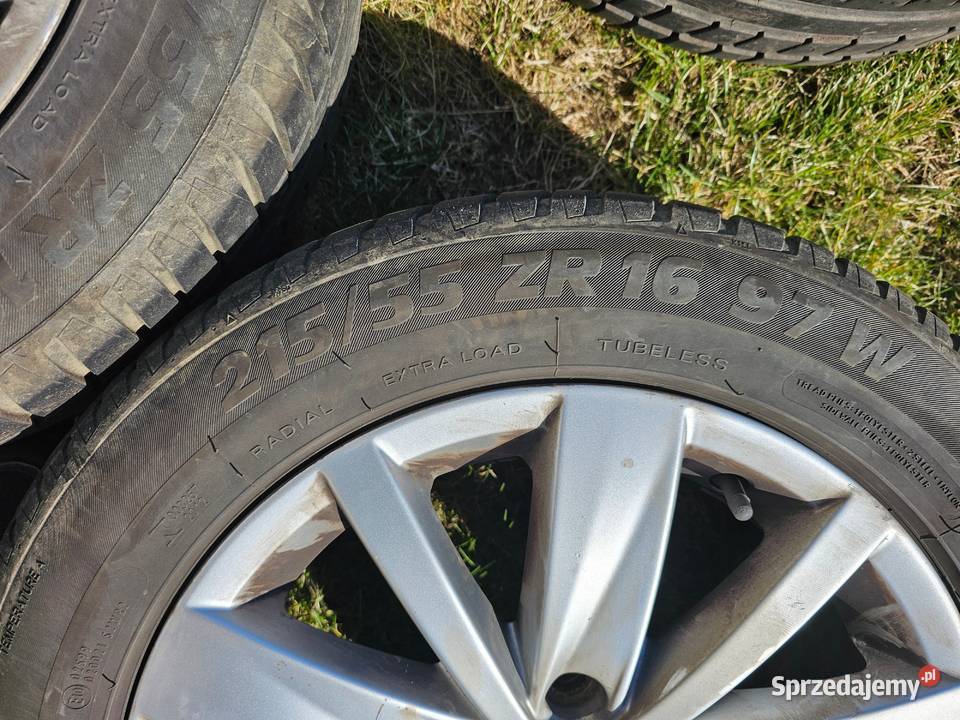 Felgi VW Passat B7 opony letnie Kormoran 215 55 aluminiowe Więckowice