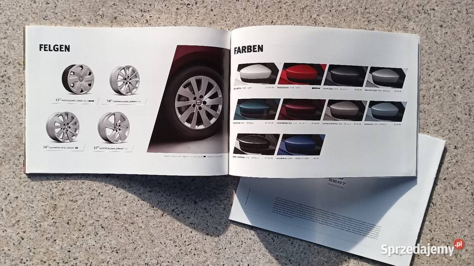 SEAT Toledo IV Prospekt katalog Bytom