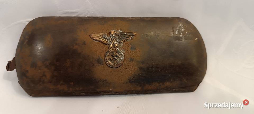 Stare niemieckie etui na okulary II wojna małopolskie Kraków