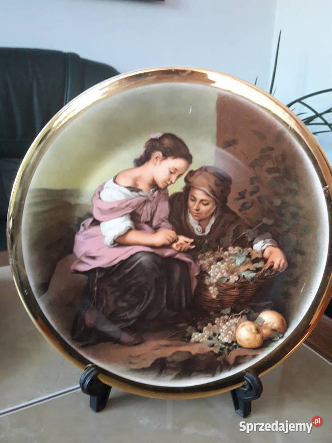 Zestaw talerzy porcelanowych Anglia śr 27 Janów Lubelski