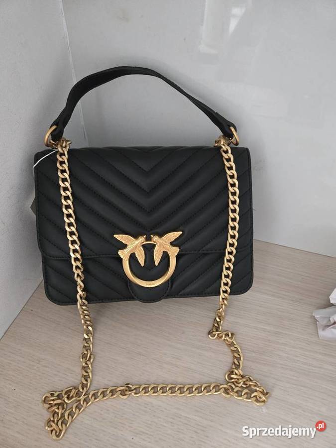 Damska torebka pinko logowana Do ręki  Ząbki