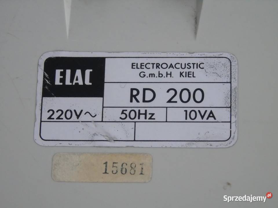Raio z zegarem ELAC RD200 WYSYŁKA Elektronika