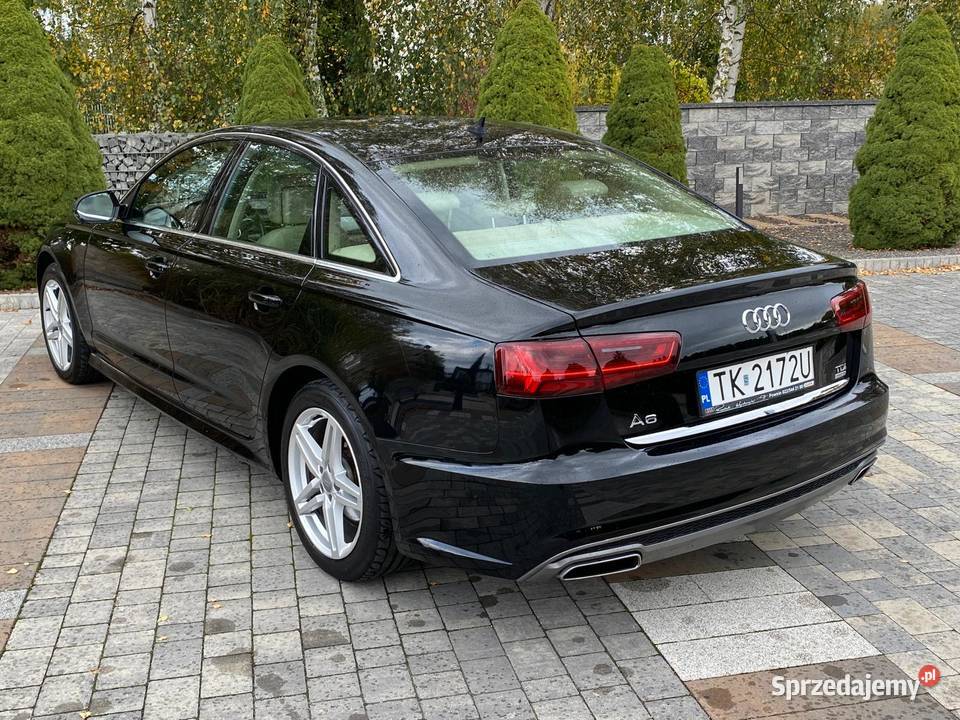 Audi A6 z polskiego salonu pierwszego świętokrzyskie Kielce sprzedam