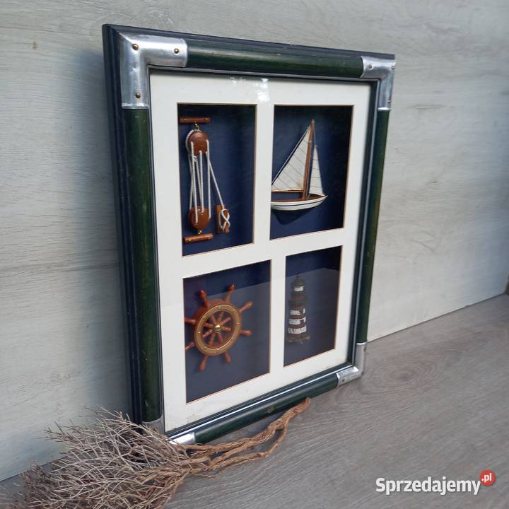 Marynistyka żeglarstwo gablota marynistyczna Warszawa sprzedam