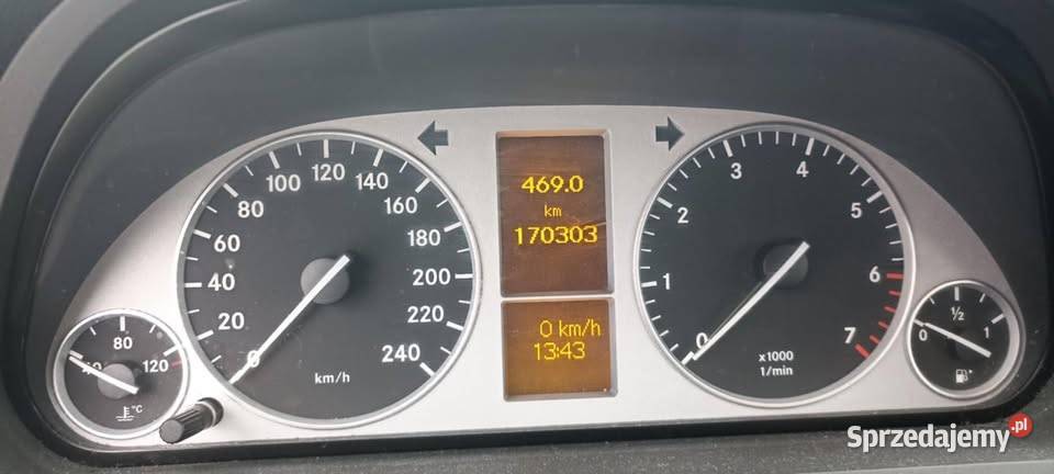Sprzedam Mercedes B180 nieuszkodzony mazowieckie Cekanowo