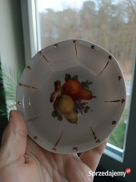 Porcelana wzór owoce