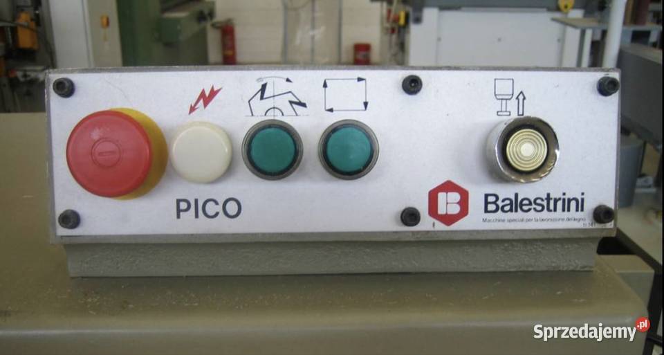 Czopiarka obwiedniowa Balestrini Pico Produkcja podkarpackie Lesko