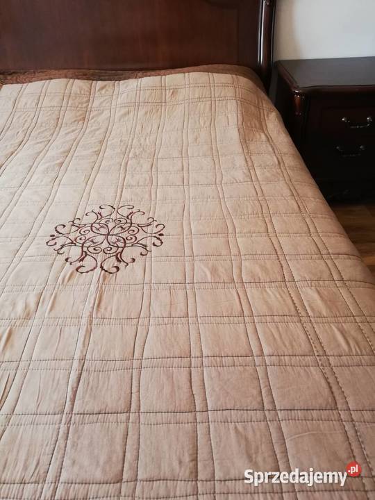 Dwustronna narzuta firmy Kid brązowy lubelskie Lublin sprzedam