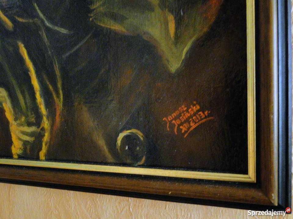 OBRAZ OLEJNY PŁÓTNO 50 x 70 Lubin