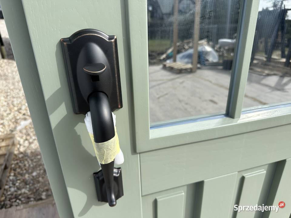 Drzwi wejściowe zewnętrzne Zklamką SCHLAGE Grzybno sprzedam