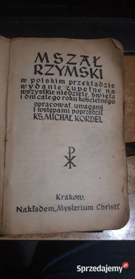 Mdzał Rztmski w polskim przekładzie Kraków 1936 wielkopolskie Iwno