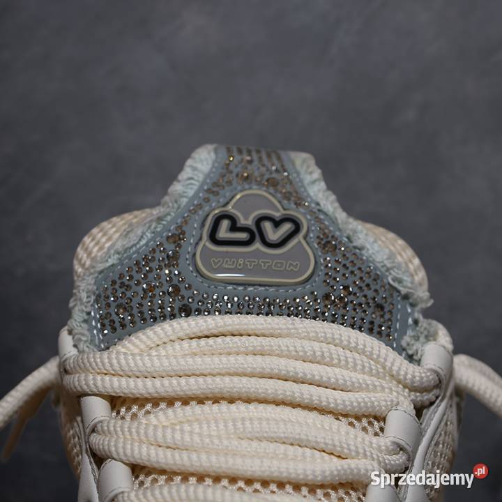 Louis Vuitton LV Skate Swarovski Crystals białe Kiekrz