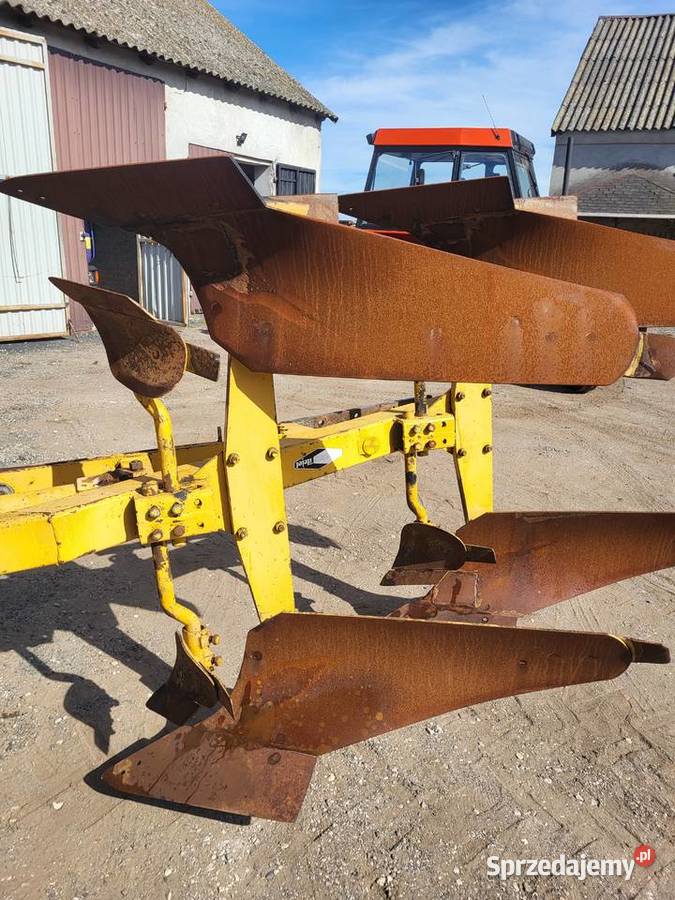 Pług 2 skibowy obrotowy Rumptstad 2x40 nieuszkodzony Osięciny
