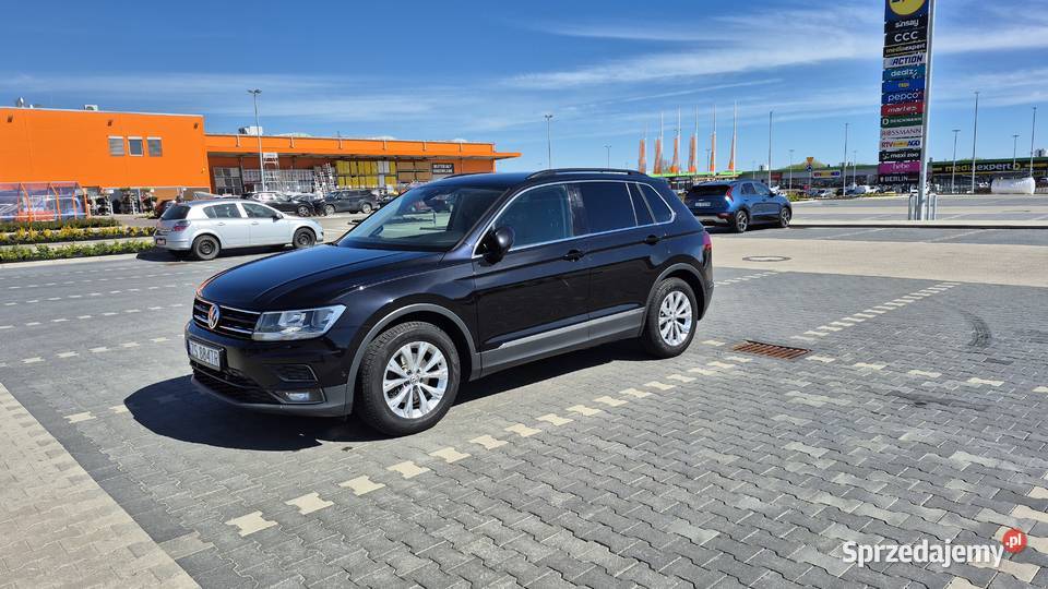 VW Tiguan TDI 2l 2019 135000 DSG czarny idealny