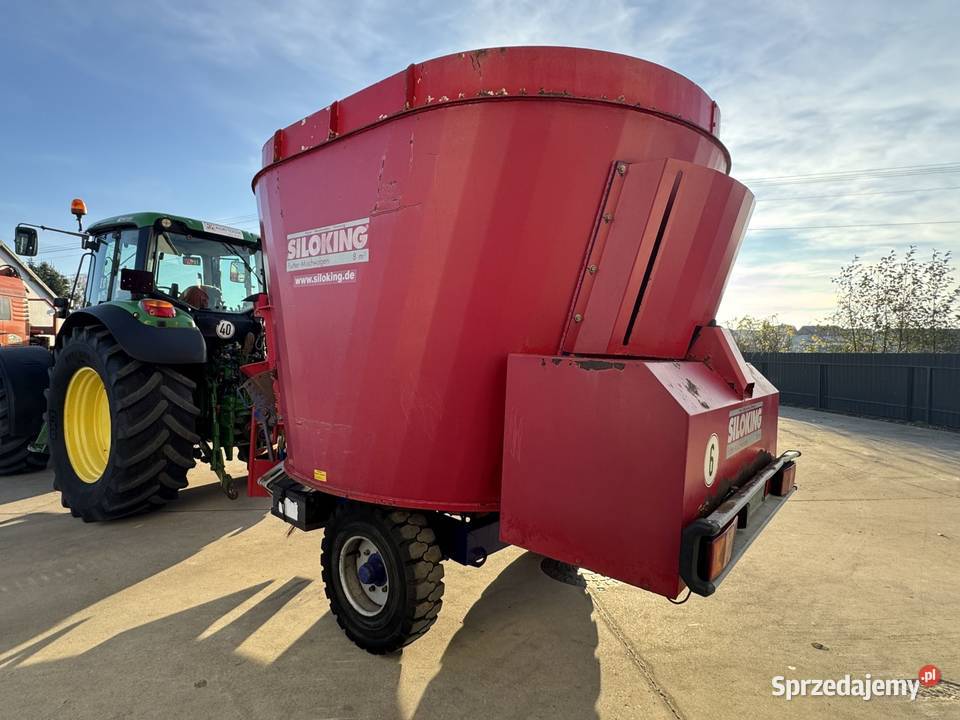 Wóz paszowy Siloking 8m3 2001r mazowieckie Lubowidz