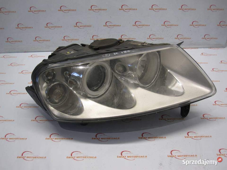 VW TOUAREG I 06r lampa prawa przód 7L6941016CG osobowe świętokrzyskie Kielce sprzedam
