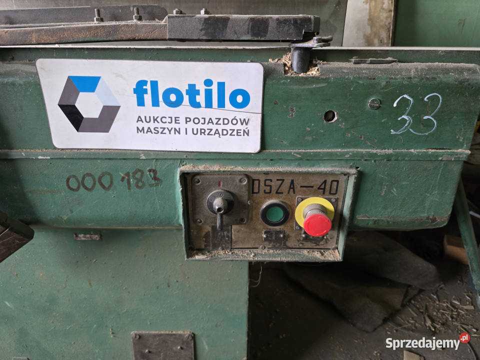 Strugarka wyrówniarka do drewna ŻEFAM DSZA 40 33 Biskupice sprzedam