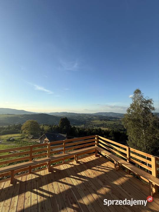 Domek na wynajem balia jakuzzi sauna Beskid małopolskie Stara Wieś