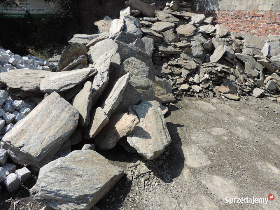 KAMIEŃ NA ŚCIEŻKI MURKI KASKADY OCZKO ŁUPEK Oświęcim sprzedam