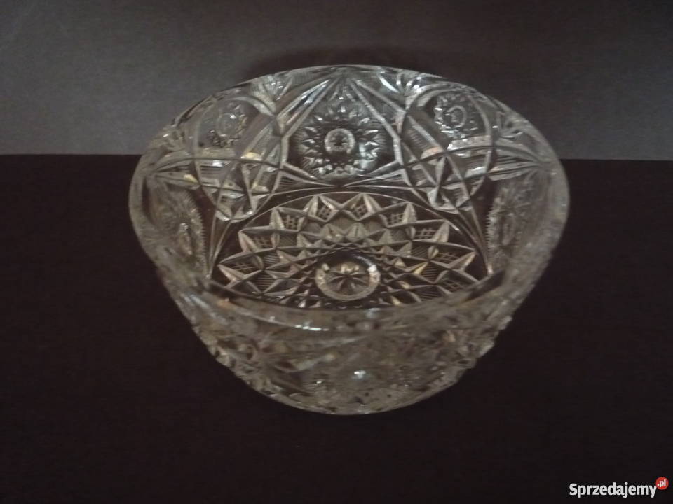 Nowy KRYSZTAŁ Kryształowa Misa Salaterka Szczecin sprzedam