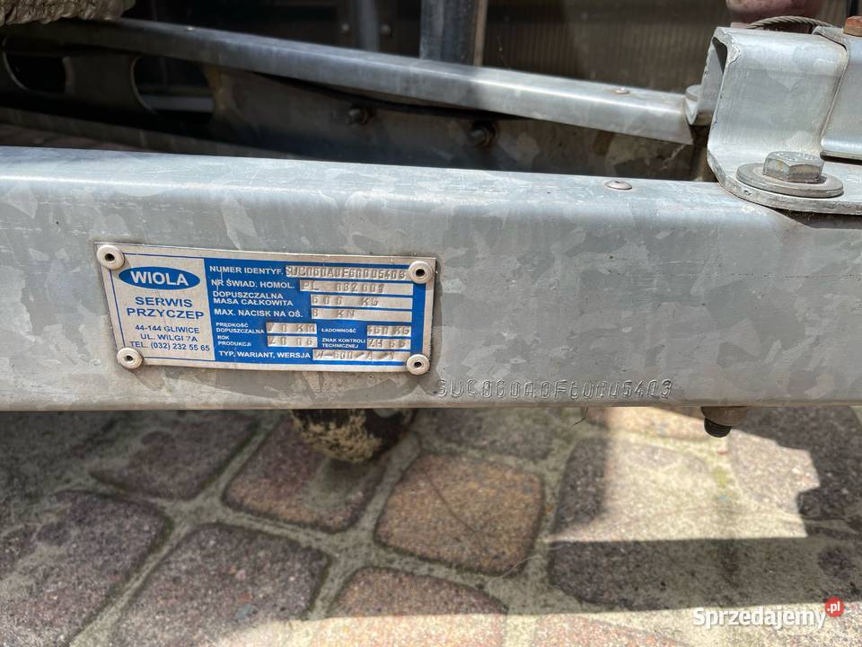 Przyczepa VIOLA 750 pod motocykle Kępno
