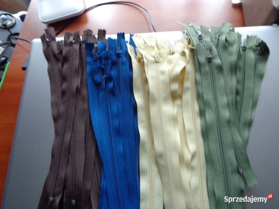 zamki do spódnicy 20 40 sztuk kolory wielkopolskie Poznań